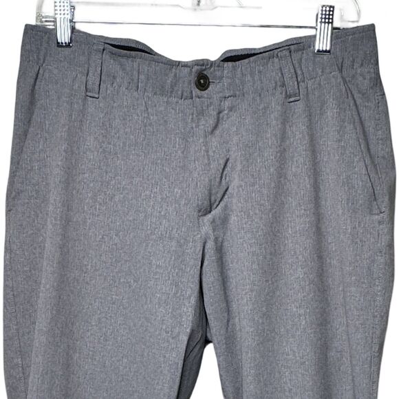 Under Armour Golf Pants Mens 34x32 Gray Performance Stretch Athletic Classic‎ - Picture 3 of 7